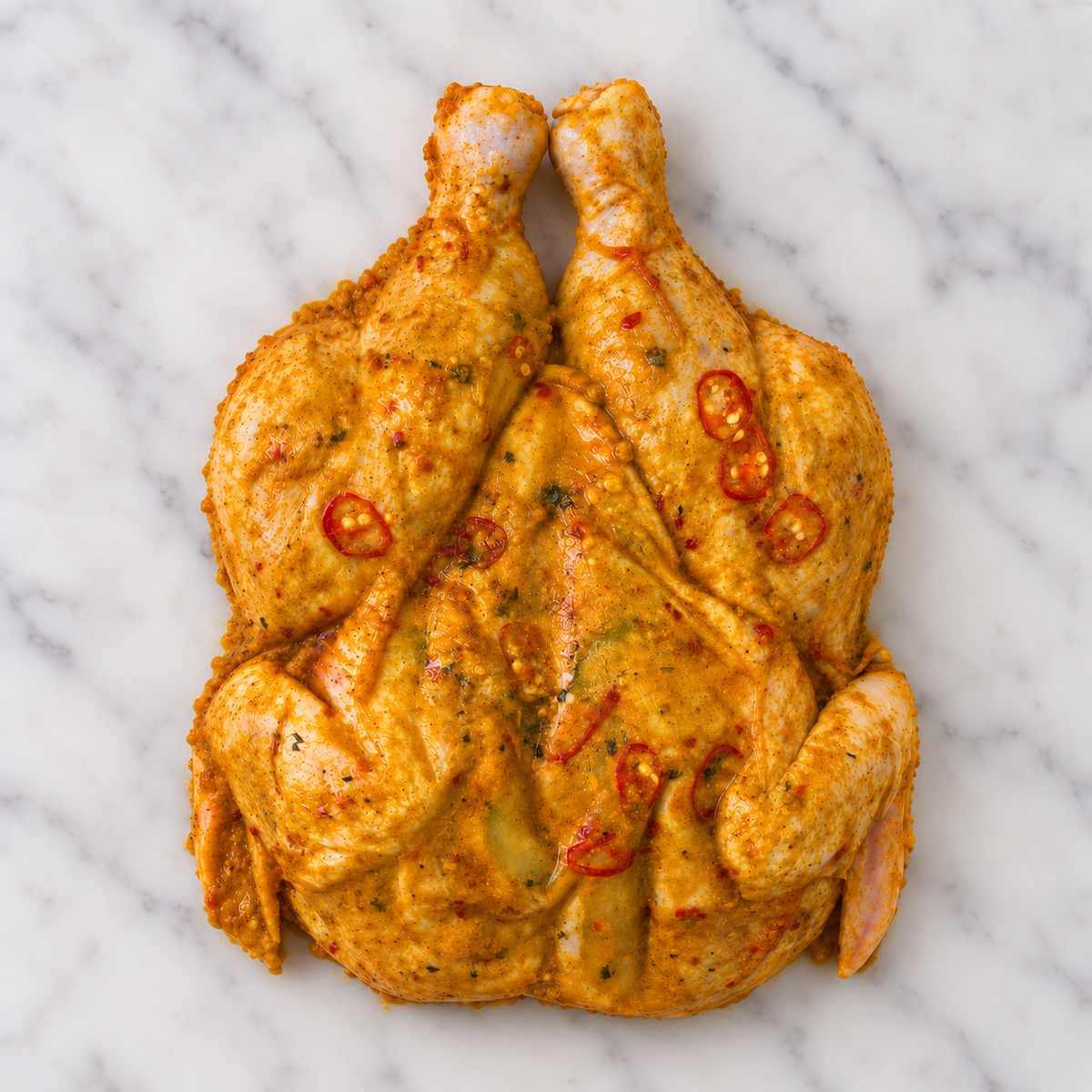 Marinated Butterflied Chicken