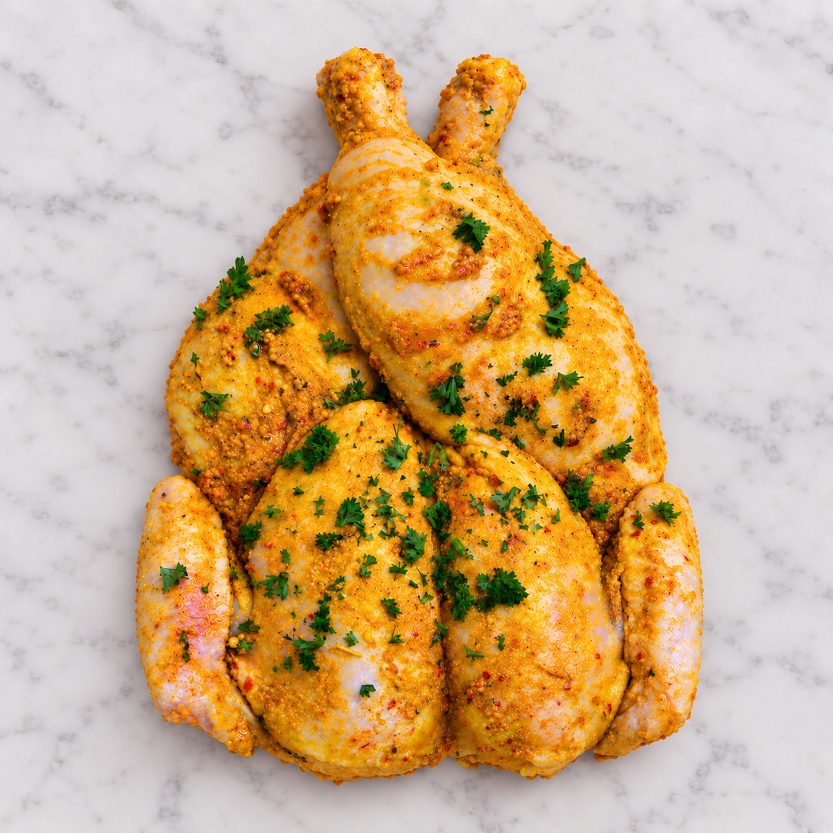 Marinated Butterflied Chicken