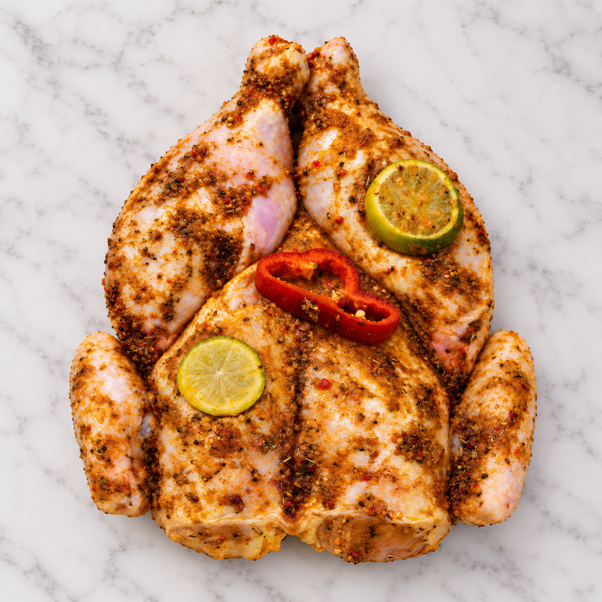 Marinated Butterflied Chicken
