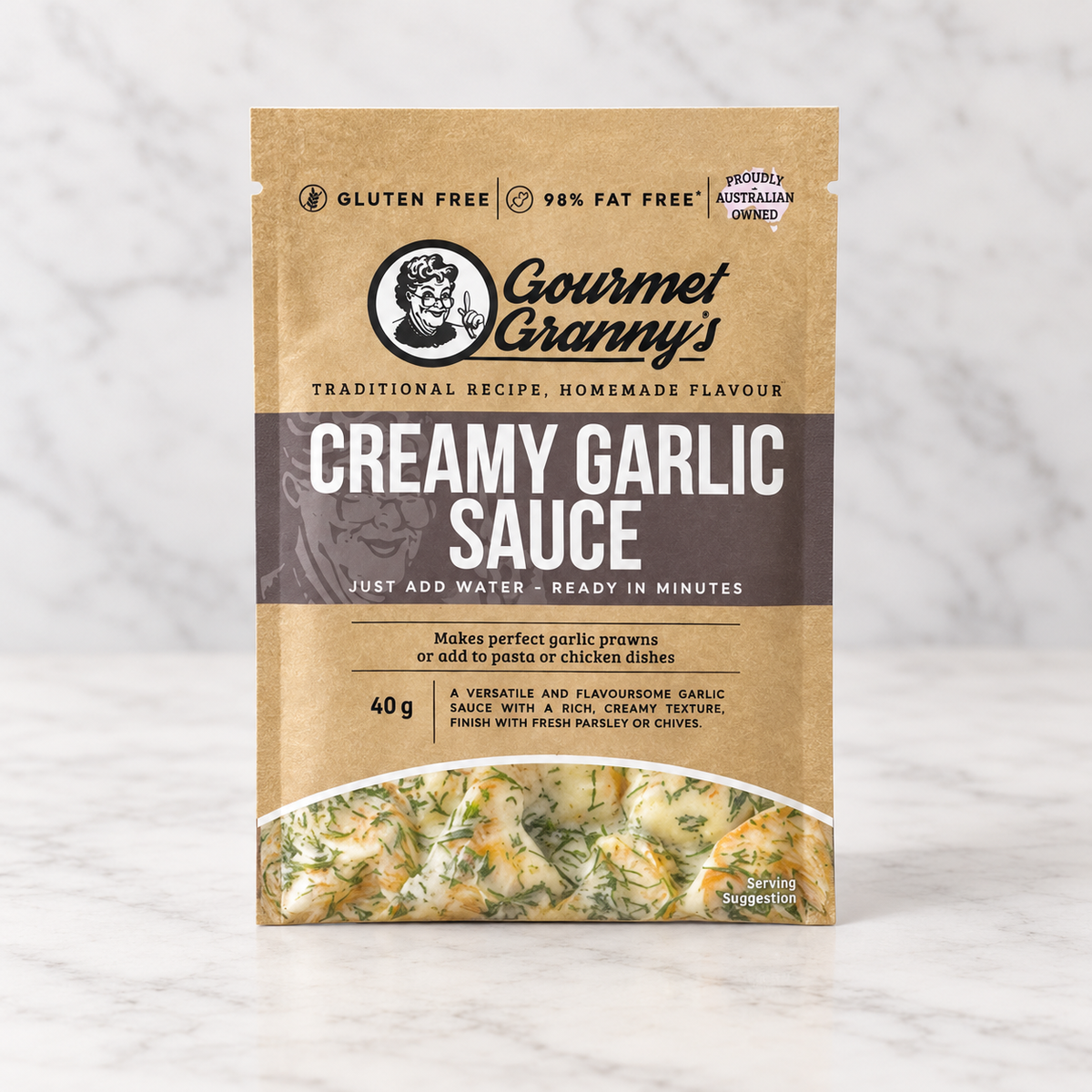 Gourmet Granny's Creamy Garlic Sauce