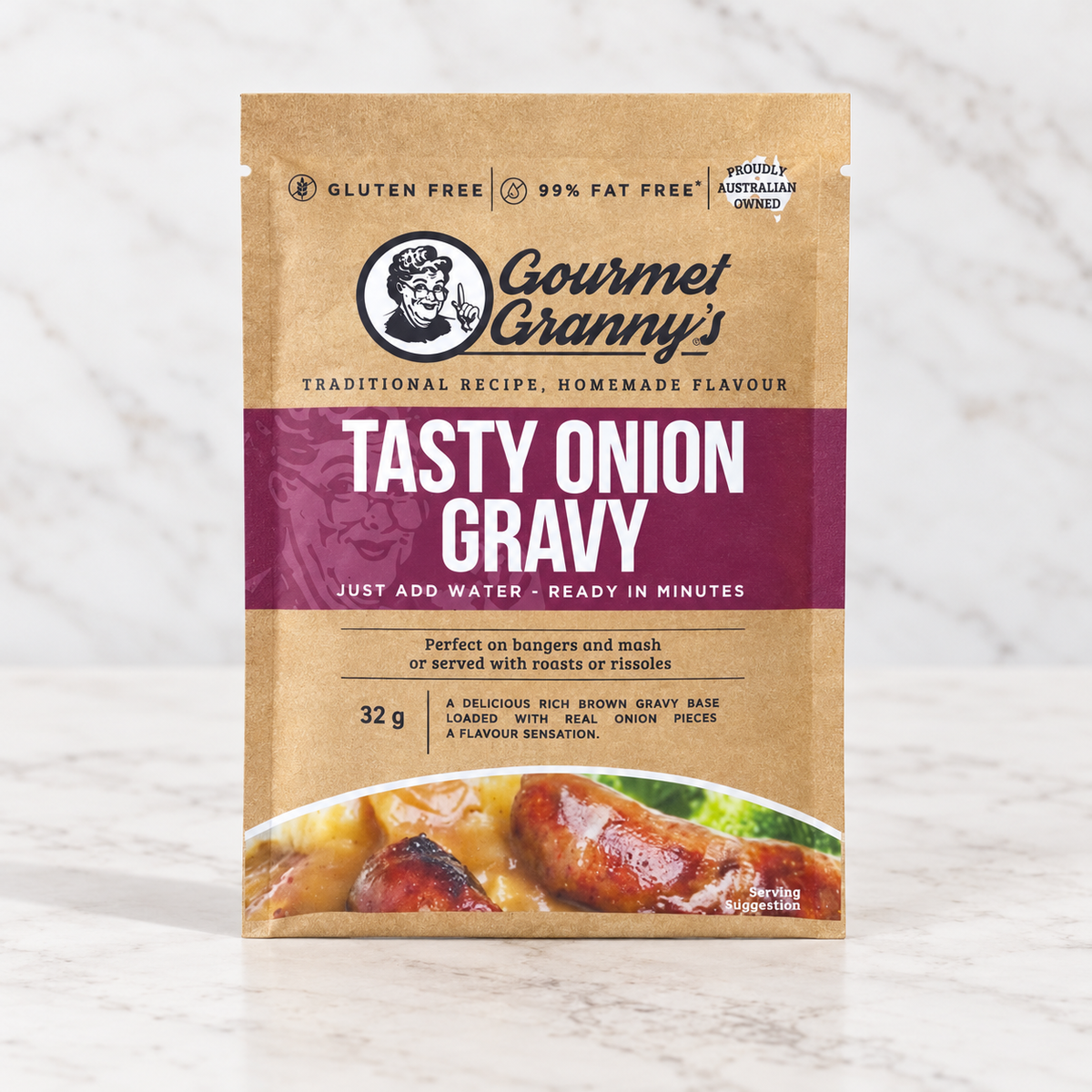 Gourmet Granny's Tasty Onion Gravy
