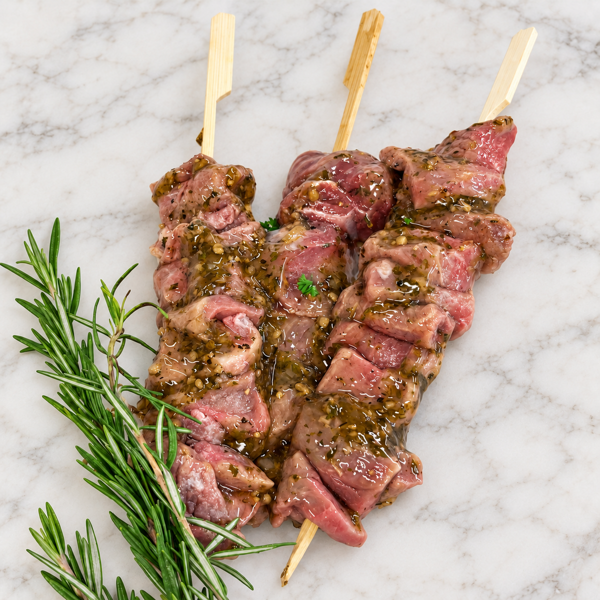 Greek Marinated Lamb Kebab