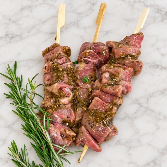 Greek Marinated Lamb Kebab