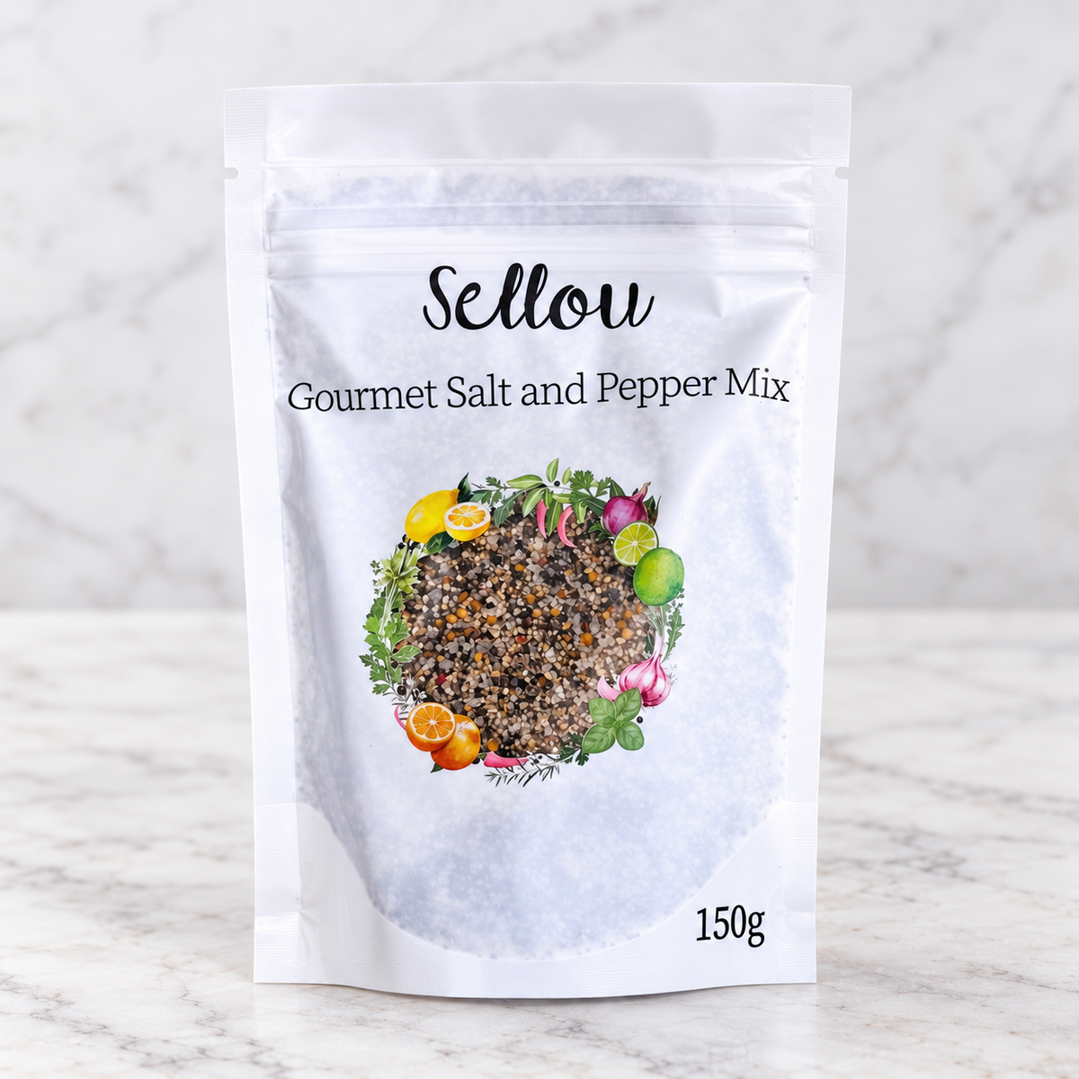 Sellou Gourmet Salt & Pepper Mix