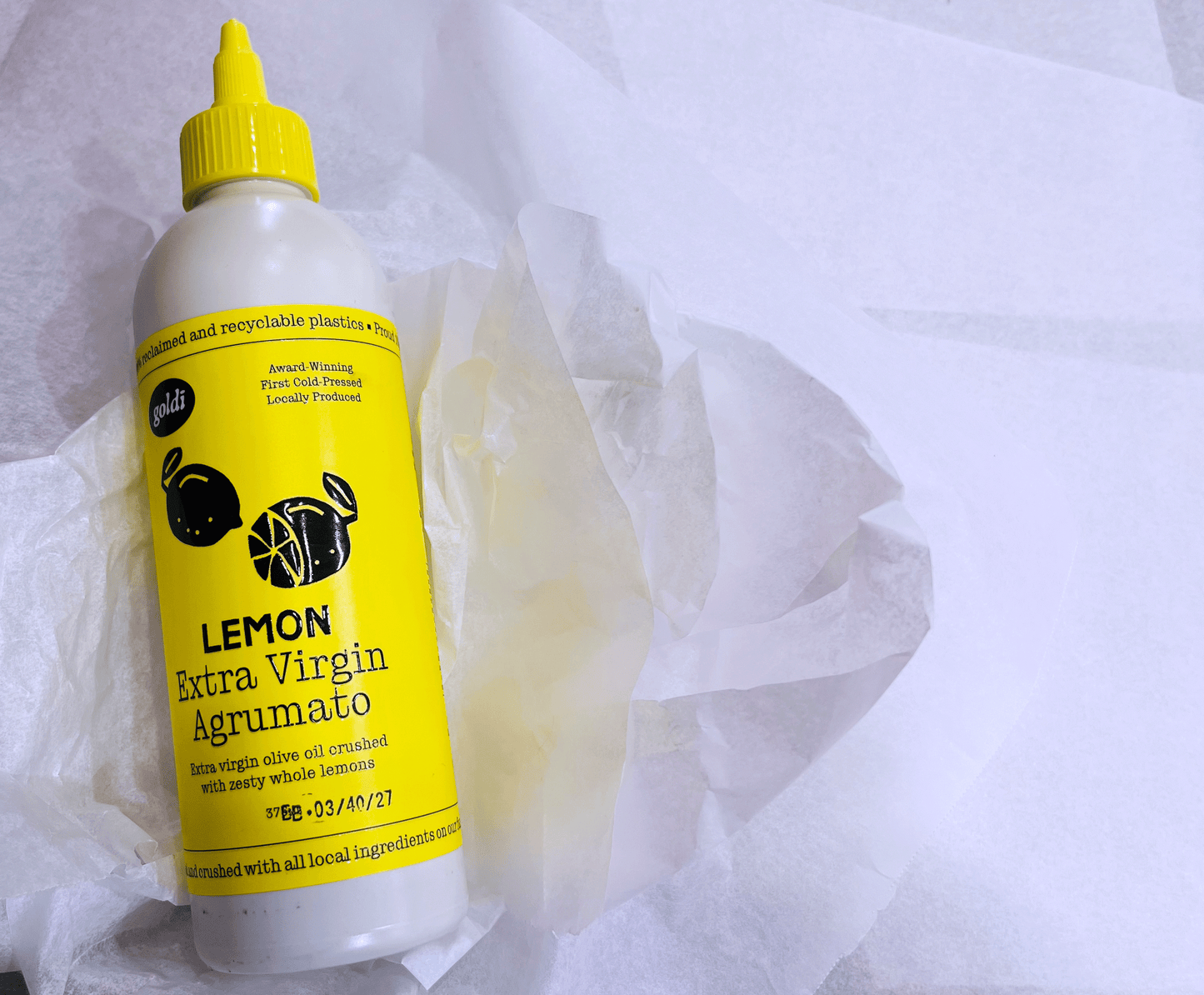 Goldi Lemon Extra Virgin Olive Oil