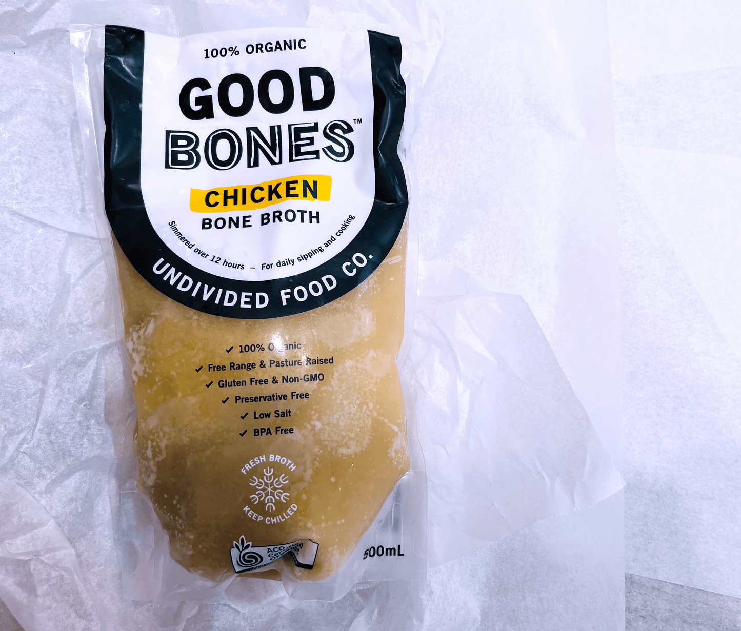 Good Bones Organic Chicken Bone Broth